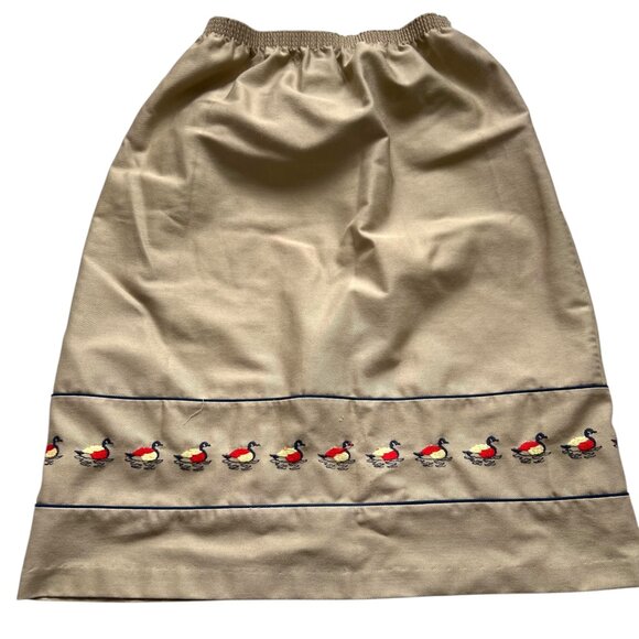 Vintage midi skirt ducks - Picture 2 of 7